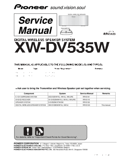 Pioneer hfe   xw-dv535w service rrv3129 en  Pioneer Audio XW-DV535W hfe_pioneer_xw-dv535w_service_rrv3129_en.pdf