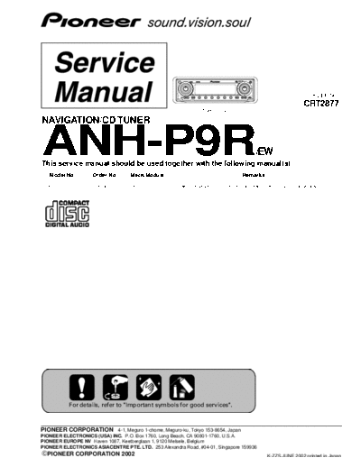 Pioneer anh p9r 133  Pioneer Car Audio ANH-P9R anh_p9r_133.pdf