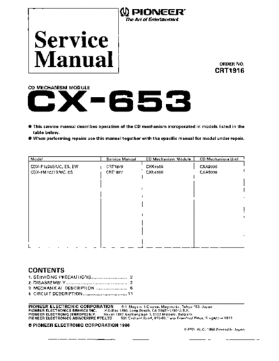 Pioneer cx 653 crt1916 100  Pioneer Car Audio CDX-P1230 cx_653_crt1916_100.pdf