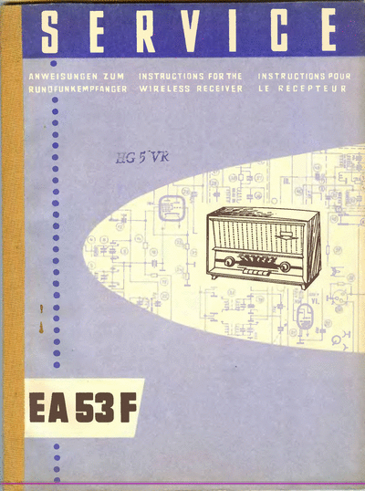 VIDEOTON ea 53 f service manual  VIDEOTON Audio EA53F videoton ea 53 f service manual.djvu