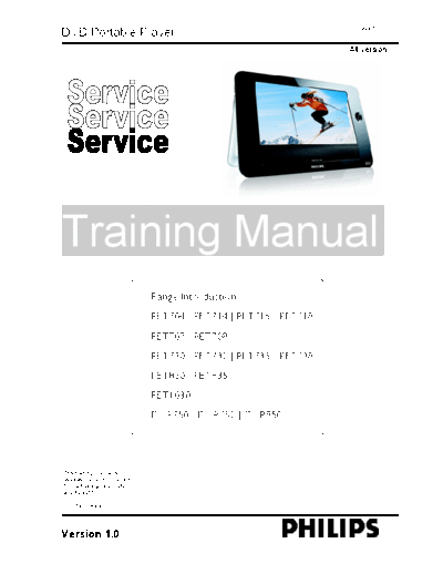 Philips PET-portable DVD Training Manual.part1  Philips Philips ays learning centre (div Training Manuals) PET-portable_DVD_Training_Manual.part1.rar