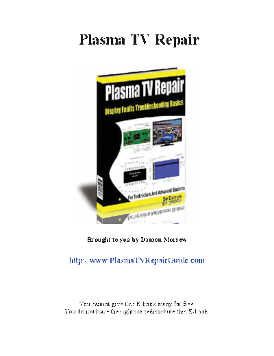 . Various e-Book-Plasma-Tv-Repair (1)  . Various Plasma TV Repair Book e-Book-Plasma-Tv-Repair (1).pdf