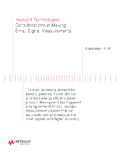 Agilent 5991-3317EN Considerations in Making Small Signal Measurements - Application Brief c20141009 [3]  Agilent 5991-3317EN Considerations in Making Small Signal Measurements - Application Brief c20141009 [3].pdf
