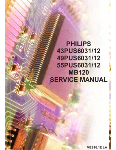 Philips VES16.1E la  Philips LCD TV VES16.1E la VES16.1E la.pdf
