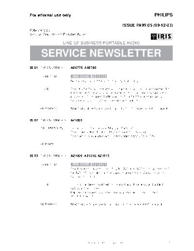 Philips SNL1999  Philips Symptom Cure 2001-02 SymptomCure references SNL1999.pdf