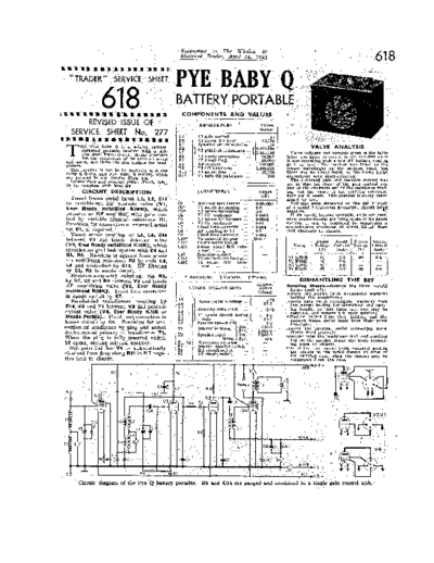 PYE (GB) Pye BabyQ  . Rare and Ancient Equipment PYE (GB) Pye_BabyQ.pdf