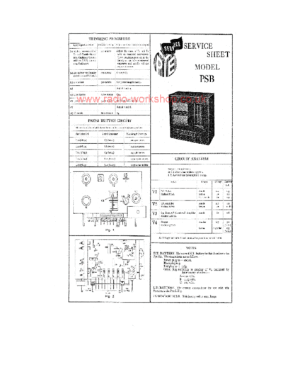 PYE (GB) Pye-psb-battery-set  . Rare and Ancient Equipment PYE (GB) Pye-psb-battery-set.pdf