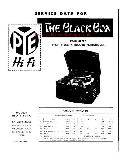 PYE (GB) pye-black-box-pcl83  . Rare and Ancient Equipment PYE (GB) pye-black-box-pcl83.pdf