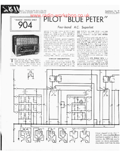PILOT (US) pilot-blue-peter  . Rare and Ancient Equipment PILOT (US) pilot-blue-peter.pdf