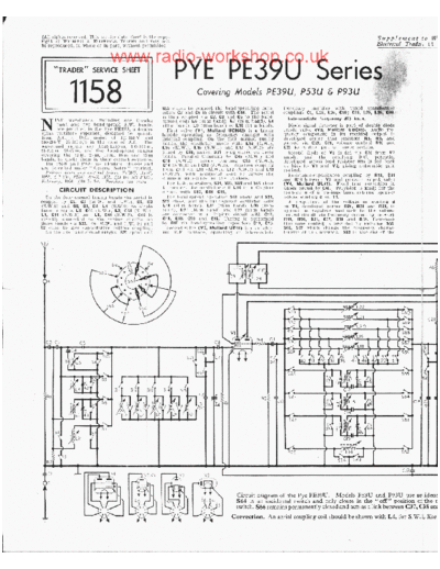 PYE (GB) pye-p93u  . Rare and Ancient Equipment PYE (GB) pye-p93u.pdf