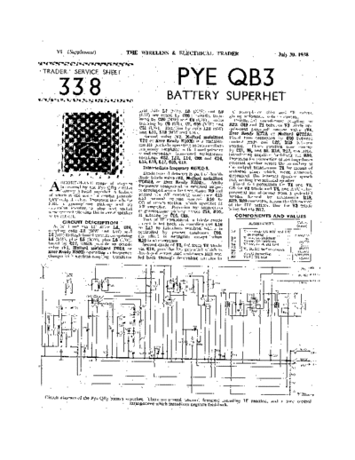 PYE (GB) Pye QB3  . Rare and Ancient Equipment PYE (GB) Pye_QB3.pdf