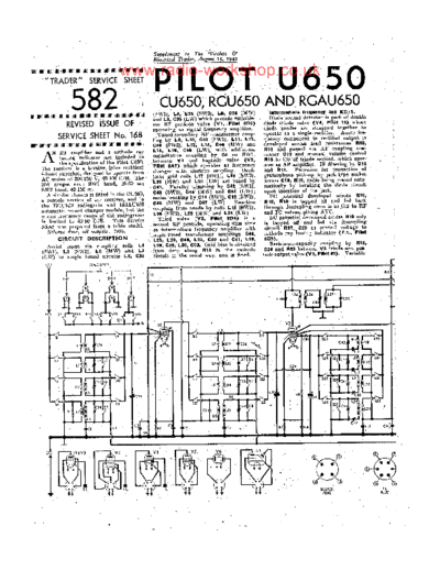 PILOT (US) pilot-u650  . Rare and Ancient Equipment PILOT (US) pilot-u650.pdf