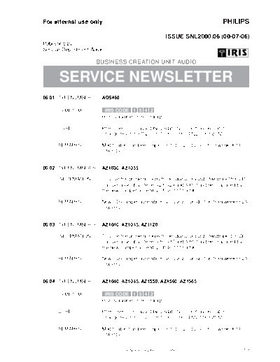 Philips SNL2000-06  Philips Symptom Cure 2001-02 SymptomCure references SNL2000-06.pdf