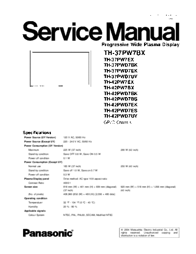 panasonic xdoc  panasonic Plasma TV TH-37PWD7EK ITD0408033C0 doc xdoc.pdf