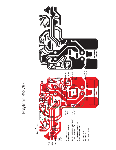 POLYTONE Polytone PA378B PCB  . Rare and Ancient Equipment POLYTONE Polytone_PA378B_PCB.pdf