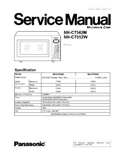 panasonic ip4177 ct562m bpq 09 120702  panasonic Micro wave oven NN-CT552W PAPMOSH1202021CE doc ip4177_ct562m_bpq_09_120702.pdf
