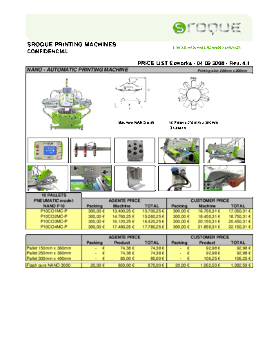 PRINTEX S Roque Price List  . Rare and Ancient Equipment PRINTEX S Roque Price List.pdf