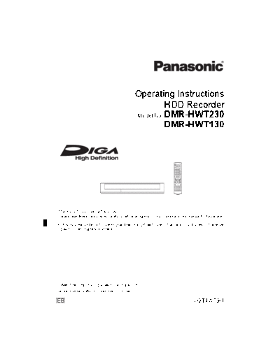 panasonic vqt4w79  panasonic Audio DMR-HWT130EB User Manual vqt4w79.pdf