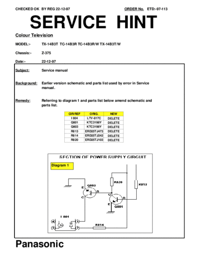 panasonic 97113  panasonic Bullettines Bulletins z-375 97113.pdf