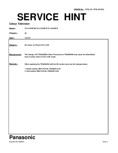 panasonic 97034  panasonic Bullettines Bulletins bulletins-2 97034.pdf