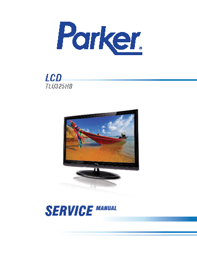 PARKER parker tlu325hb sm  . Rare and Ancient Equipment PARKER LCD TLU325HB parker_tlu325hb_sm.pdf