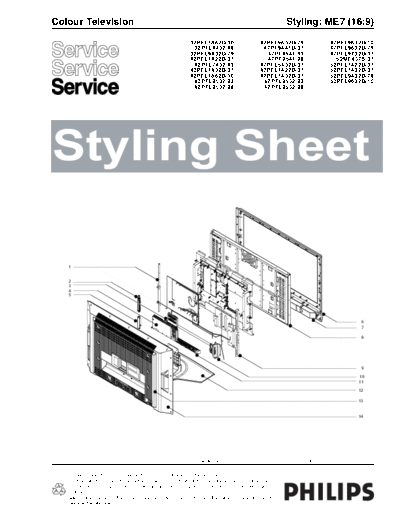 Philips me7 32 42 47 52pfl7862 9432 7422 7432 9532 9632 9441 9541 5432 mf ufd lcd sm  Philips LCD TV  (and TPV schematics) 32PFL9632D Styling Sheet philips_me7_32_42_47_52pfl7862_9432_7422_7432_9532_9632_9441_9541_5432_mf_ufd_lcd_sm.pdf