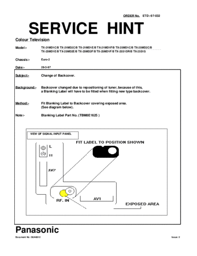 panasonic 97032  panasonic Bullettines Bulletins bulletins-2 97032.pdf