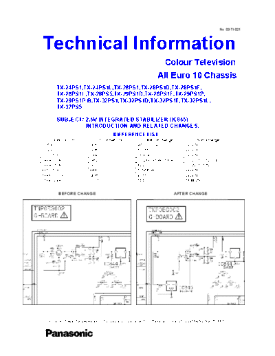 panasonic 03-TI-021  panasonic Bullettines Bulletins buleitins new TV 03-TI-021.pdf