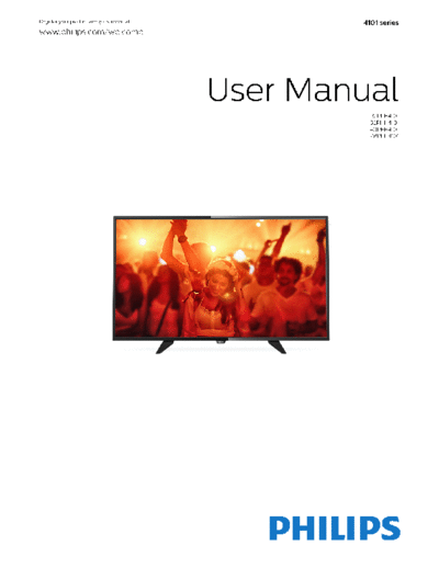 Philips 32phh4101 88 dfu eng  Philips LCD TV  (and TPV schematics) 32PHH410188 user manual 32phh4101_88_dfu_eng.pdf