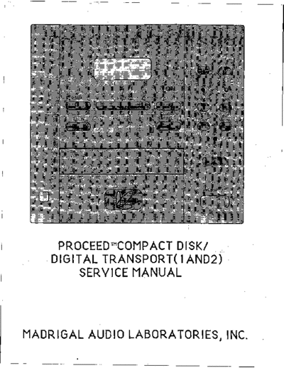 PROCEED hfe proceed pcd 1 2 service  . Rare and Ancient Equipment PROCEED Audio PCD hfe_proceed_pcd_1_2_service.pdf