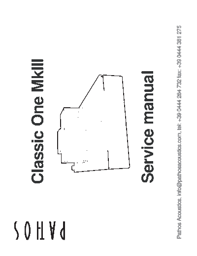 PATHOS hfe pathos classic one mkiii schematics  . Rare and Ancient Equipment PATHOS Audio Classic One hfe_pathos_classic_one_mkiii_schematics.pdf