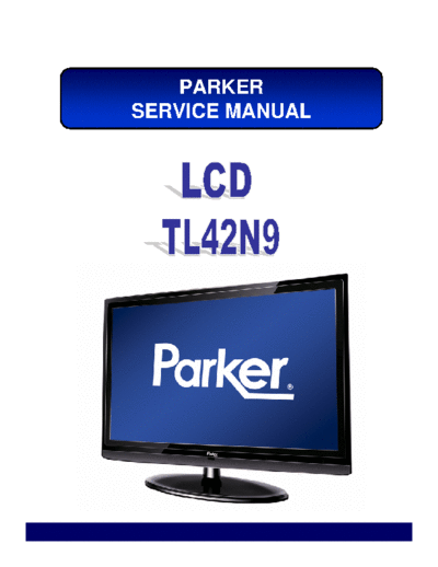PARKER parker tl42n9 sch  . Rare and Ancient Equipment PARKER LCD TL42N9 parker_tl42n9_sch.pdf