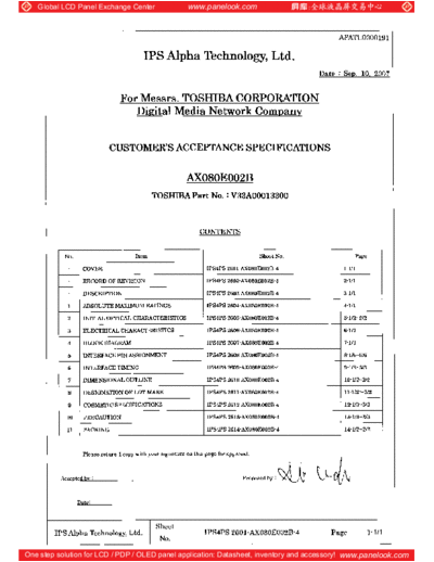 . Various Panel IPS Alpha AX080E002B 0 [DS]  . Various LCD Panels Panel_IPS_Alpha_AX080E002B_0_[DS].pdf