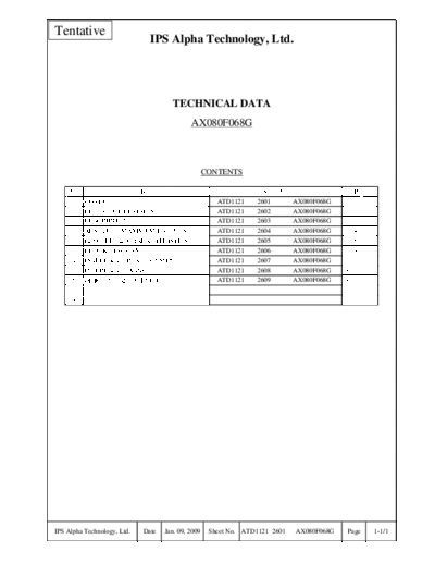 . Various Panel IPS Alpha AX080F068G 0 [DS]  . Various LCD Panels Panel_IPS_Alpha_AX080F068G_0_[DS].pdf