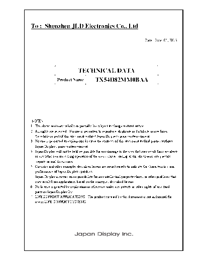 . Various Panel JDI TX54D82MM0BAA 0 [DS]  . Various LCD Panels Panel_JDI_TX54D82MM0BAA_0_[DS].pdf