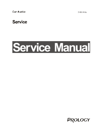 PROLOGY prology dvd-515u service manual  . Rare and Ancient Equipment PROLOGY Audio DVD-515U prology_dvd-515u_service_manual.pdf