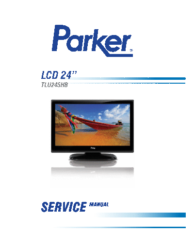 PARKER parker tlu245hb sm  . Rare and Ancient Equipment PARKER LCD TLU245HB parker_tlu245hb_sm.pdf
