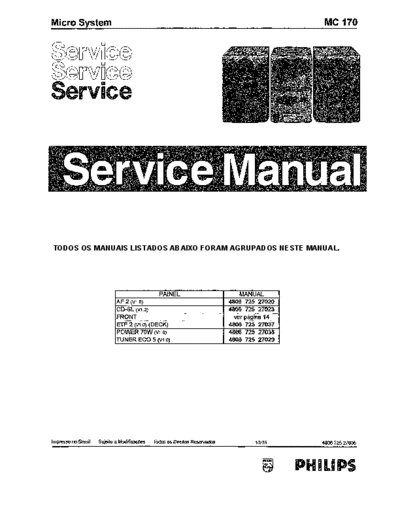 Philips MC170  Philips Audio MC-170 PHILIPS_MC170_SM MC170.pdf