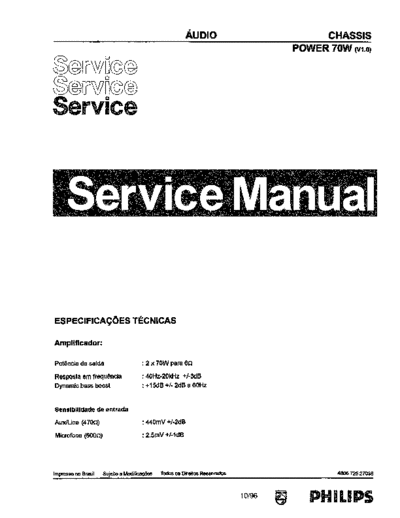 Philips MC170-21  Philips Audio MC-170 PHILIPS_MC170_SM MC170-21.pdf