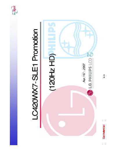 . Various Panel LG-Philips LCD LC420WX7-SLE1 0 [DS]  . Various LCD Panels Panel_LG-Philips_LCD_LC420WX7-SLE1_0_[DS].pdf