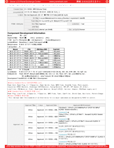 . Various Panel LG-Philips LCD LC470WUN-SAC1 0 [DS]  . Various LCD Panels Panel_LG-Philips_LCD_LC470WUN-SAC1_0_[DS].pdf