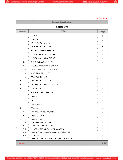 . Various Panel LG Display LC320EXN-SDA2 1 [DS]  . Various LCD Panels Panel_LG_Display_LC320EXN-SDA2_1_[DS].pdf