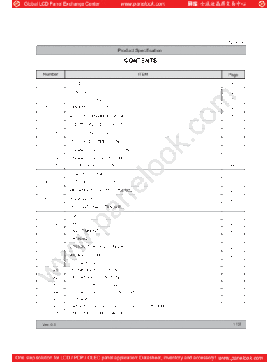 . Various Panel LG Display LC420EUE-SEF1 0 [DS]  . Various LCD Panels Panel_LG_Display_LC420EUE-SEF1_0_[DS].pdf