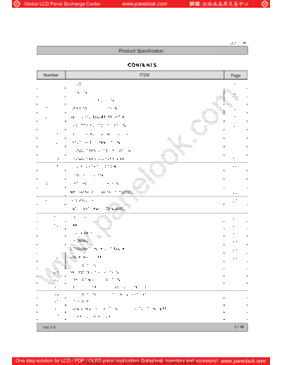 . Various Panel LG Display LC420EUF-SDPX 0 [DS]  . Various LCD Panels Panel_LG_Display_LC420EUF-SDPX_0_[DS].pdf