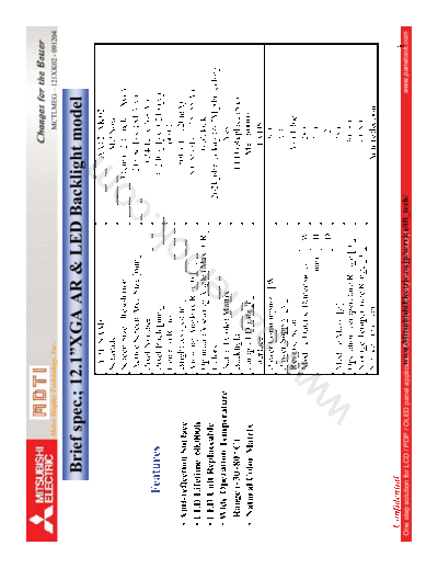 . Various Panel Mitsubishi AA121XK02 1 [DS]  . Various LCD Panels Panel_Mitsubishi_AA121XK02_1_[DS].pdf