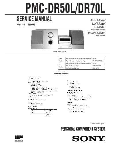 panasonic PMC-DR50 70L  panasonic Fax KXFM90PDW Viewing SGML_VIEW_DATA EU KX-FM90PD-W SVC Audio PMC-DR50_70L.pdf
