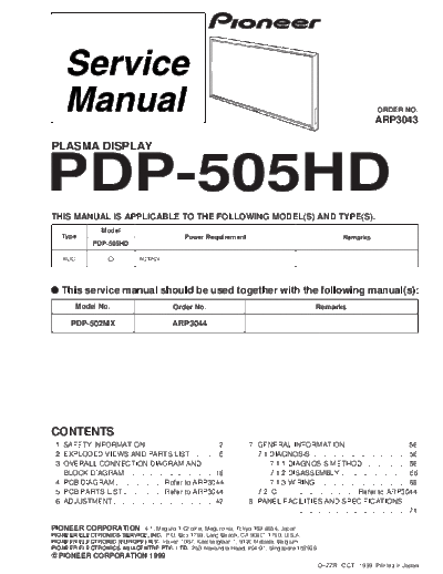 Pioneer A3043  Pioneer DVD pioneer cd sm A3043.pdf