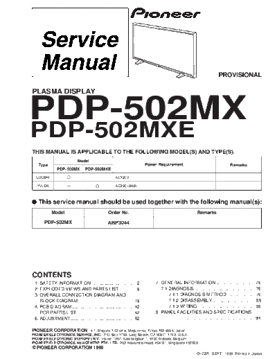 Pioneer A3037Z  Pioneer DVD pioneer cd sm A3037Z.pdf