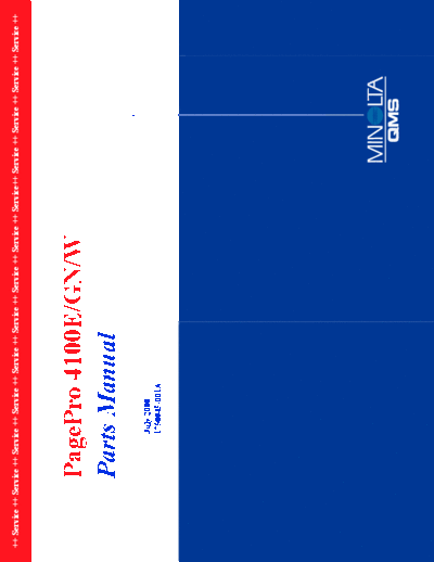 Konica Minolta Konica Minolta QMS pagepro 4100 Parts Manual  Konica Minolta Konica Minolta QMS pagepro 4100 Parts Manual.pdf