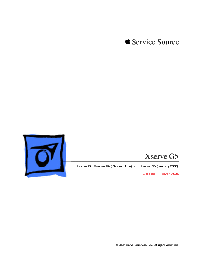 apple xserve g5  apple xserve_g5.pdf